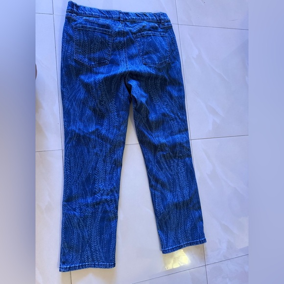 FDJ Canada Suzanne Dark Blue Straight Leg Jeans Womens Size 14 French Dressing - Picture 4 of 14